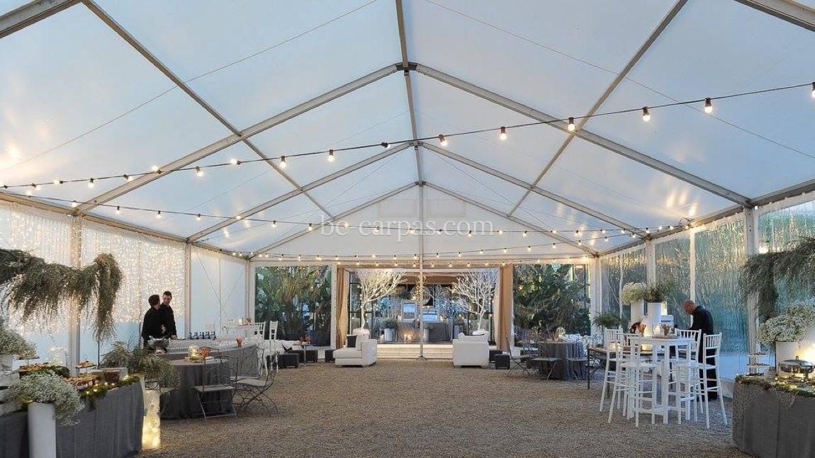 Large pavilion style marquee hire 10