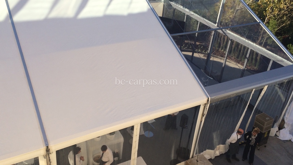 Transparent marquee hire for events 16