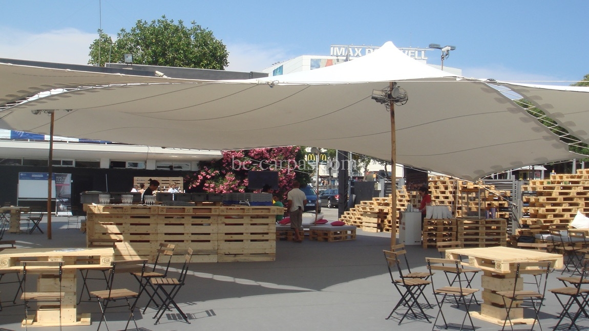 Tension canopy marquee hire 5